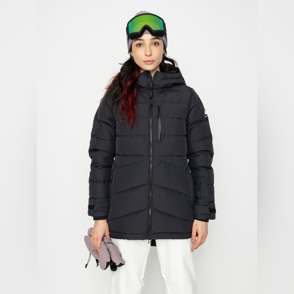 Burton Loyil Down Snowboard Jacket in Black | Size Small - Picture 1 of 16